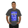 *Tee – Panorama Room – EU, Benny & Hot Cold Sweat – Electric Blue Print on 4 Color Options - Image 20