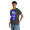 *Tee – Panorama Room – EU, Benny & Hot Cold Sweat – Electric Blue Print on 4 Color Options - Image 24