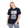 *Tee – Black Hole – Rare Essence – White Print on 12 Color Options - Image 66