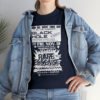 *Tee – Black Hole – Rare Essence – White Print on 12 Color Options - Image 70