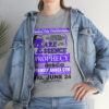 *Tee – Friendly Annex – Rare Essence & Prophecy – Purple Print on 4 Color Options - Image 34