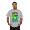 *Tee – Wilmer’s Park – RE, Chuck, EU, Benny, Hot Cold Sweat, Obsession - Lime Green & Light Blue Print on 4 Color Options - Image 28
