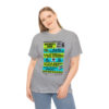 *Tee – Wilmer’s Park – RE, Chuck, EU, Benny, Hot Cold Sweat, Obsession - Lime Green & Light Blue Print on 4 Color Options - Image 30