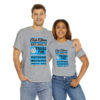 *Tee – Club Lebaron – Trouble Funk & Ovation – Light Blue Print on 4 Color Options - Image 35
