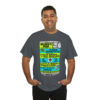 *Tee – Wilmer’s Park – RE, Chuck, EU, Benny, Hot Cold Sweat, Obsession - Lime Green & Light Blue Print on 4 Color Options - Image 28