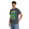 *Tee – Wilmer’s Park – RE, Chuck, EU, Benny, Hot Cold Sweat, Obsession - Lime Green & Light Blue Print on 4 Color Options - Image 32