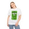 *Tee – Panorama Room – EU, Benny & Hot Cold Sweat – Apple Green Print on 4 Color Options - Image 3