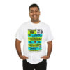 *Tee – Wilmer’s Park – RE, Chuck, EU, Benny, Hot Cold Sweat, Obsession - Lime Green & Light Blue Print on 4 Color Options