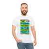 *Tee – Wilmer’s Park – RE, Chuck, EU, Benny, Hot Cold Sweat, Obsession - Lime Green & Light Blue Print on 4 Color Options - Image 4