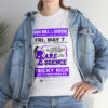 *Tee – Oxon Hill High School - Rare Essence - Electric Purple Print on 4 Color Options - Image 7