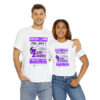 *Tee – Oxon Hill High School - Rare Essence - Electric Purple Print on 4 Color Options - Image 8
