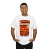 *Tee – Pension Building – Trouble, EU, Redds, Chuck – Orange Print on 4 Color Options