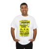 *Tee – Pension Building – Trouble, EU, Redds, Chuck – Yellow Print on 4 Color Options