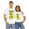 *Tee –Disco Tres Chic – Trouble Funk, EU – Yellow Print on 4 Color Options - Image 17
