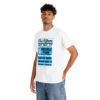 *Tee – Club Lebaron – Trouble Funk & Ovation – Light Blue Print on 4 Color Options - Image 5