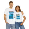 *Tee – Club Lebaron – Trouble Funk & Ovation – Light Blue Print on 4 Color Options - Image 8
