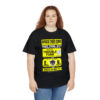 *Tee –Disco Tres Chic – Trouble Funk, EU – Yellow Print on 4 Color Options - Image 6