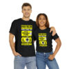 *Tee –Disco Tres Chic – Trouble Funk, EU – Yellow Print on 4 Color Options - Image 8