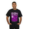 *Tee – Club Lebaron – Trouble Funk & Ovation – Purple Magenta Print on 4 Color Options