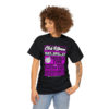 *Tee – Club Lebaron – Trouble Funk & Ovation – Purple Magenta Print on 4 Color Options - Image 2