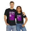 *Tee – Club Lebaron – Trouble Funk & Ovation – Purple Magenta Print on 4 Color Options - Image 8