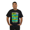 *Tee – Wilmer’s Park – RE, Chuck, EU, Benny, Hot Cold Sweat, Obsession - Lime Green & Light Blue Print on 4 Color Options - Image 10