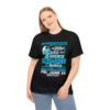 *Tee – Friendly Annex – Rare Essence & Prophecy – Light Blue Print on 4 Color Options - Image 3