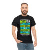 *Tee – Wilmer’s Park – RE, Chuck, EU, Benny, Hot Cold Sweat, Obsession - Lime Green & Light Blue Print on 4 Color Options - Image 13