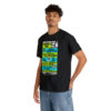*Tee – Wilmer’s Park – RE, Chuck, EU, Benny, Hot Cold Sweat, Obsession - Lime Green & Light Blue Print on 4 Color Options - Image 14