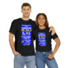 *Tee – Panorama Room – EU, Benny & Hot Cold Sweat – Electric Blue Print on 4 Color Options - Image 8