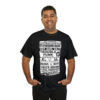 *Tee – Pension Building – Trouble, EU, Redds, Chuck – White Print on 12 Color Options