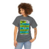 *Tee – Wilmer’s Park – RE, Chuck, EU, Benny, Hot Cold Sweat, Obsession - Lime Green & Light Blue Print on 4 Color Options - Image 20