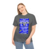 *Tee – Panorama Room – EU, Benny & Hot Cold Sweat – Electric Blue Print on 4 Color Options - Image 13