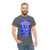*Tee – Panorama Room – EU, Benny & Hot Cold Sweat – Electric Blue Print on 4 Color Options - Image 14