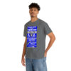 *Tee – Panorama Room – EU, Benny & Hot Cold Sweat – Electric Blue Print on 4 Color Options - Image 15