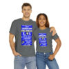 *Tee – Panorama Room – EU, Benny & Hot Cold Sweat – Electric Blue Print on 4 Color Options - Image 18