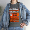 *Tee – Club Lebaron – Trouble Funk & Ovation – Orange Print on 4 Color Options - Image 21