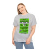 *Tee – Panorama Room – EU, Benny & Hot Cold Sweat – Apple Green Print on 4 Color Options - Image 21