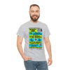 *Tee – Wilmer’s Park – RE, Chuck, EU, Benny, Hot Cold Sweat, Obsession - Lime Green & Light Blue Print on 4 Color Options - Image 22