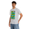 *Tee – Wilmer’s Park – RE, Chuck, EU, Benny, Hot Cold Sweat, Obsession - Lime Green & Light Blue Print on 4 Color Options - Image 23
