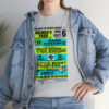 *Tee – Wilmer’s Park – RE, Chuck, EU, Benny, Hot Cold Sweat, Obsession - Lime Green & Light Blue Print on 4 Color Options - Image 25