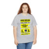*Tee –Disco Tres Chic – Trouble Funk, EU – Yellow Print on 4 Color Options - Image 6