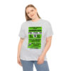 *Tee – Panorama Room – EU, Benny & Hot Cold Sweat – Apple Green Print on 4 Color Options - Image 12