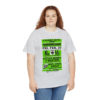 *Tee – Panorama Room – EU, Benny & Hot Cold Sweat – Apple Green Print on 4 Color Options - Image 15