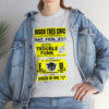 *Tee –Disco Tres Chic – Trouble Funk, EU – Yellow Print on 4 Color Options - Image 25