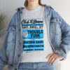 *Tee – Club Lebaron – Trouble Funk & Ovation – Light Blue Print on 4 Color Options - Image 16