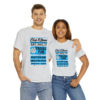 *Tee – Club Lebaron – Trouble Funk & Ovation – Light Blue Print on 4 Color Options - Image 17