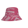*Bucket Hat – NW Gardens – Mass Extinction – White Print on 12 Color Options (No Background Images) - Image 2