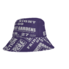 *Bucket Hat – NW Gardens – Mass Extinction – White Print on 12 Color Options (No Background Images) - Image 18