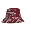 *Bucket Hat – NW Gardens – Mass Extinction – White Print on 12 Color Options (No Background Images) - Image 20